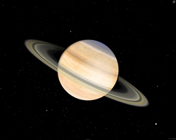 Сатурн с системой колец