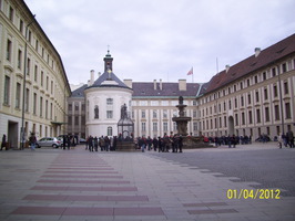  Внутренний дворик Пражского Града
