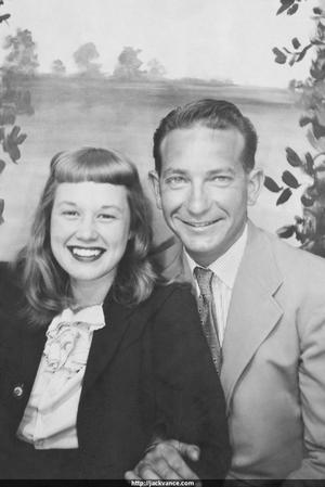 Джек и Норма Вэнс 1947 год