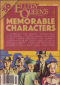 Ellery Queen’s Anthology Fall 1984. Ellery Queen’s Memorable Characters