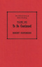 To Be Continued: The Collected Stories of Robert Silverberg, Volume One