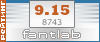 Текуюий рейтинг на «ФантЛабе»