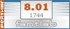 Текуюий рейтинг на «ФантЛабе»