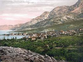 Makarska — общий вид. Далмация