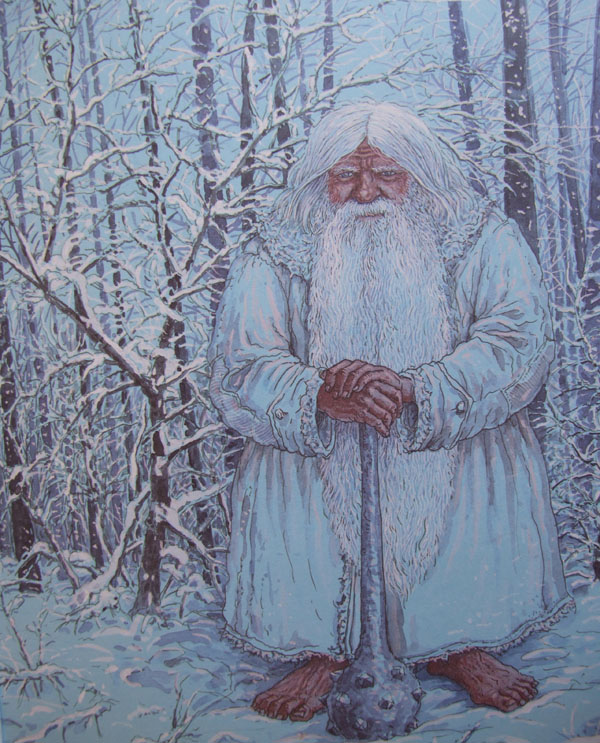 Зюзя – бог холода и зимы