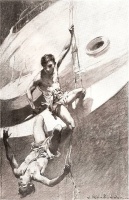 Иллюстрация к «Тувия, дева Марса»