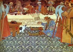 «Сказка о царе Салтане», Билибин, 1907