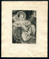 Подцензурная иллюстрация."La Gabrielide", 1928