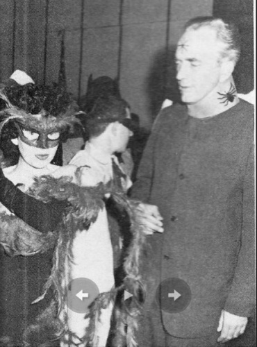  Фриц Лейбер в костюме Лорда Паука (Lord Spider), 1962 г.