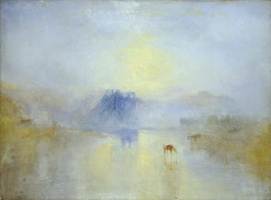 Уильям Тернер. «Замок Норем, рассвет», 1845