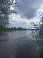 предгрозовая река Уда