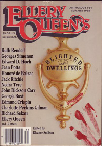 «Ellery Queen’s Anthology Summer 1986. Ellery Queen’s Blighted Dwellings»