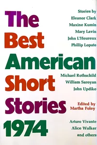 «The Best American Short Stories 1974»