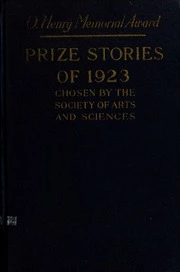 «O. Henry Memorial Award Prize Stories of 1923»