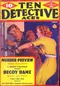 Ten Detective Aces, February 1939
